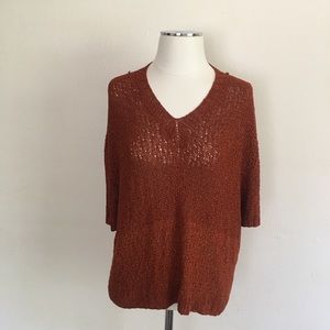 Gorgeous rust colored sweater